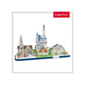 Cubic Fun - Puzzle 3D Bavaria 178 Piese Cubic Fun - 1